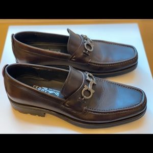 Tobacco Salvatore Ferragamo moccasin- never used